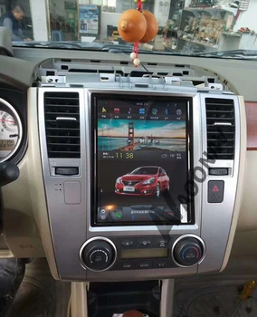 10.4 palce autorádia GPS navigácia pre Nissan TIIDA NAOPAK 2008-2011 multimediálny prehrávač vertikálne obrazovke autoradio Android 9.0