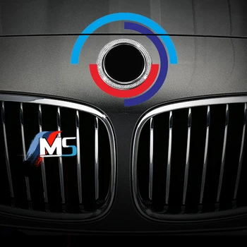 1pc Auta, Kapota Nálepky M Performance Pre BMW M3 M5 M6 E46 E90 E60 E70 F30 F10 F15 F16