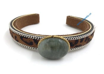 2015 Nové Európske Šperky Dodávateľov kožený Náramok ručné tkanie zábal vintage náramok tenký náramok pre ženy, dievča