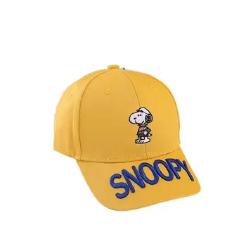 2022 Nové Snoopy Série Letné detské Zábavné Klobúk Stojí Snoopy List Výšivky šiltovku 6Corlors Kawaii Anime Plyšové Hračky