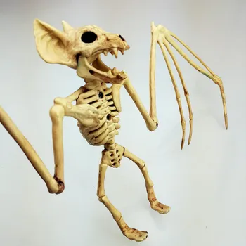 30 CM Halloween Realisticky Zvierat Kostra Dekorácie Hallowmas House Party Dekor Prop Horor Spider Bat Myši Scorpion Kosti Model