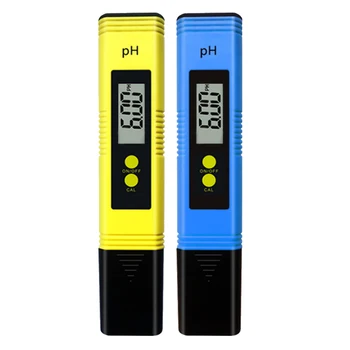 ABS Pero Typ Digitálny PH-02 Kyslosť Meranie Meter Vysokou Presnosťou 0.01 pH Tester 0-14PH Multifunkčné PH Metrov