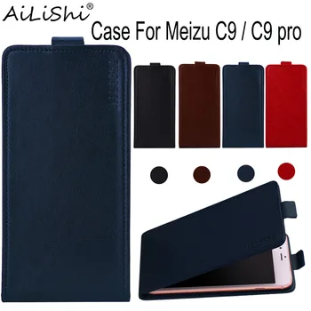 AiLiShi Prípade Meizu C9 / C9 pro Luxusné Flip Top Kvalitné Kožené puzdro Exkluzívny 100% Telefón Ochranný Kryt Kože+Sledovania