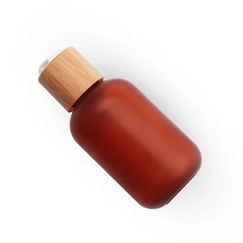 Amber kozmetické jar Lotion Fľaše Matné Plastový obal Kozmetické Fľaše Starostlivosti o Pleť Fľaše