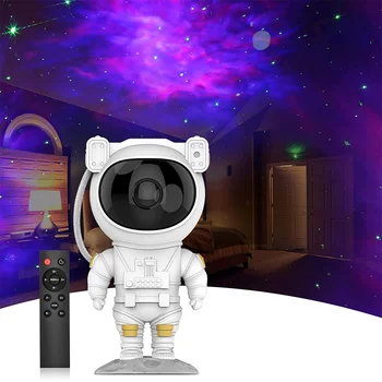 Astronaut star projektor lampa anime led svietidlo Nočné svetlo pre deti Hviezdna hviezdy neba domov spálňa Dekoratívne dieťa Darčeky osvetlenie