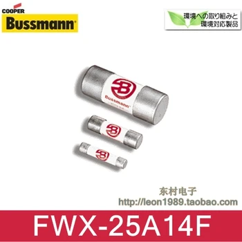 Cooper Bussmann keramické poistka FWX-25A14F 25A 250V 14 * 51mm