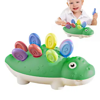 Dieťa Dinosaurus Hračky Zručnosť V Prstoch Rozvojové Hračky, Detská Dinosaur Montessori Hračka Pre 1 ,2 ,3 Roky Staré Vianočné Darčeky