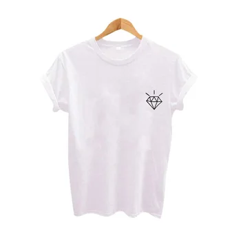 Femme Ženy Tees Oblečenie Tričko Ženy Tlač T-shirt Letné Módne Topy Black White Tee Tričko Bavlna
