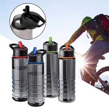 Flip Slamy Piť Zdravú Vodu Fľaša na Bicykli Turistika Kempovanie Vypiť Fľašu s Vekom Vonkajšie Prenosné Fľaše