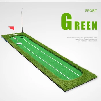 Golf Putter Čistenie Zásobníka Uvedenie Mat Golf Žehličky Zelená Opraviť Stroj Cvičenie Deka Pgm GL009 Dvojité Cieľom Školenia Putters