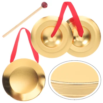 Gong, Činely Instrumenthand Percussionchinese Mosadze, Medi Tradičné Palička Chao Kladivo Ploche Ornament Prst 
