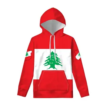 LIBANON hoodie diy zadarmo vlastné meno počet lbn mikina národ príznak lb arabčina arabských libanonskej krajiny tlač fotografií oblečenie