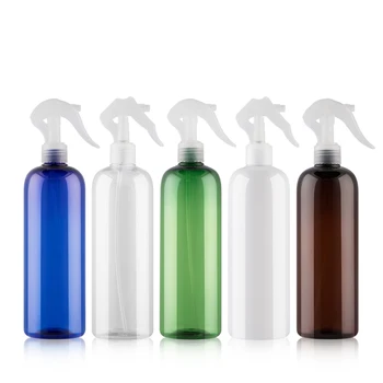 Modrá/Svetlá/Zelená/Biela/Hnedá 12pcs/veľa 500 ml Plastová Fľaša S Myšou Sprej Čerpadla,Parfumy Rozprašovač Fľašiach