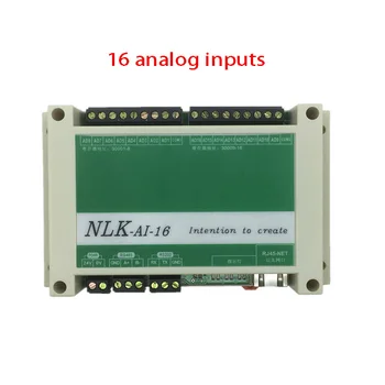 NLK-16AI analógový vstup/výstup modul Modbus komunikácia RS485-izolovaný analógový modul