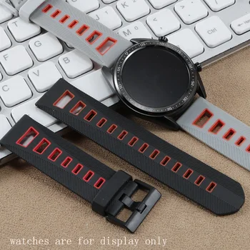 Nový Štýl Silikónových Watchband 20 mm 22 mm Vodotesný Náramok Pre Samsung Výstroj S2 S3 Šport Náramok Rýchle Uvoľnenie