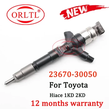 ORLTL motorovej Nafty Injektor 23670-30050 23670 30050 Auto Diely Motora 2367030050 Pre Toyota Hiace 1KD 2KD