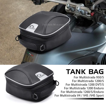 Objem palivovej Nádrže Taška Batožiny Pre Ducati MTS Multistrada 950 1200 1260 S Enduro V4 V4S Šport Motocyklové Navigácie Racing Tašky Tanklock