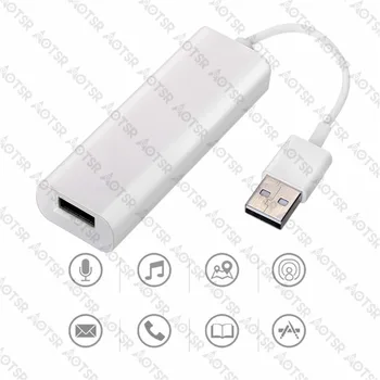 Plug and Play USB CarPlay Dongle pre iPhone IOS Systém Android Telefón, Auto DVD Prehrávač, Navigácia Headunit s Dotykový displej Ovládanie