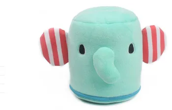 Plushed tkaniva taška Toy slon vzhľad Cartoon slon tkaniva box Kreatívny dizajn Novosti darček tkaniva taška