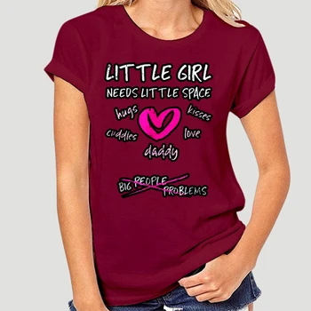 Ropa Para niña pequeña necesita poco espacio DDLG camiseta para mujer 5078X