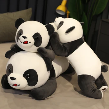 Roztomilé Dieťa Big Giant Panda Bear Plyšové Plyšáka Bábiky Hračky Vankúš Cartoon Kawai Dievčatá Darčeky Knuffels