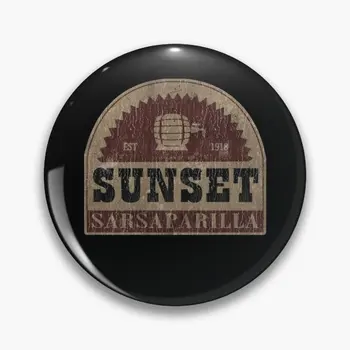 Sunset Sarsaparilla Prispôsobiteľné Soft Tlačidlo Pin Ženy Zábavné Oblečenie Darček Odznak Roztomilý Klopě Pin Golier Klobúk Milovník Kreslených
