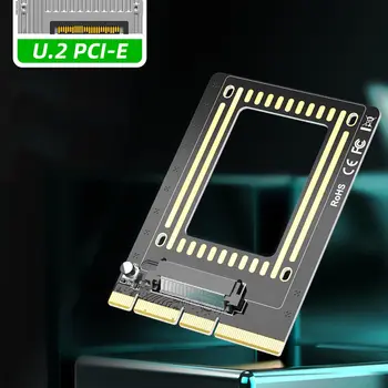 U. 2 PCIE3.0 Rozširujúca Karta Univerzálny Adaptér Konverzie Karty 32Gbps Kompatibilné S U. 2 A SATA vhodný Pre macbook prenosné kabíny