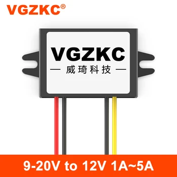 VGZKC 12V na 12V DC regulovaný napájací menič 9-20V na 12V automobilový automatické buck-boost napájací modul