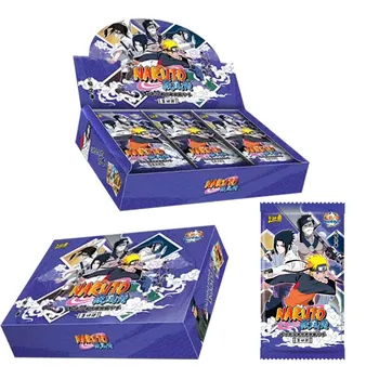 Veľkoobchod Naruto 12/24/48 Box Zbierku Kariet, Doskové Hry, Anime Postavy Listy, Tabuľky, Papier, Hračky Pre Deti Vianočný Darček Juguete