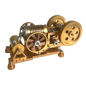 Vákuové Oheň-Absorpciu Stirling Motor Model All-Meď Kovové Motora Modelu Vedeckých Energie Experimentálne Hračka